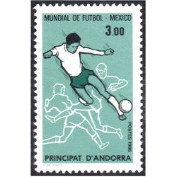 Andorra Francesa 350 1986 Mundial Fútbol México MNH Andorra Francesa 350 1986 Mundial Fútbol México MNH