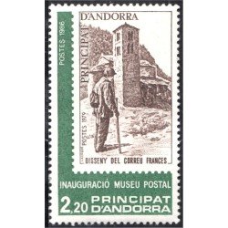 Andorra Francesa 345 1986 Museo Postal MNH Andorra Francesa 345 1986 Museo Postal MNH