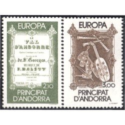 Andorra Francesa 339/40 1985 Europa MNH Andorra Francesa 339/40 1985 Europa MNH