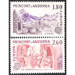 Andorra Francesa 313/14 1983 Europa MNH Andorra Francesa 313/14 1983 Europa MNH