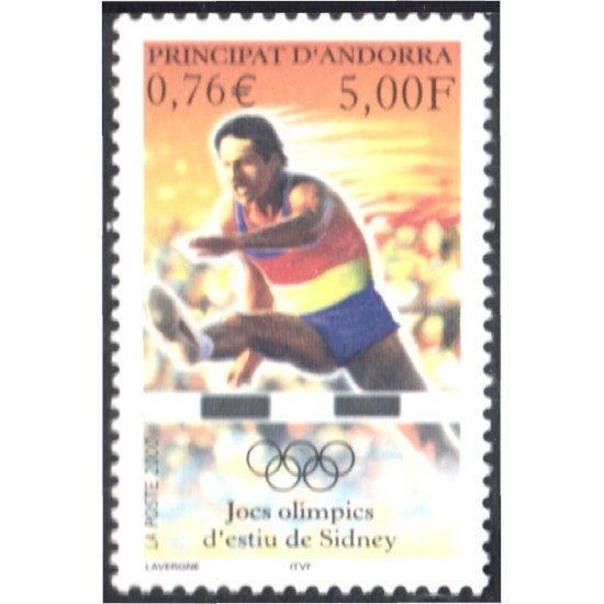 Andorra Francesa 534 2000 Juegos olímpicos de verano MNH Andorra Francesa 534 2000 Juegos olímpicos de verano MNH