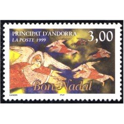 Andorra Francesa 524 1999 Navidad Christmas MNH
