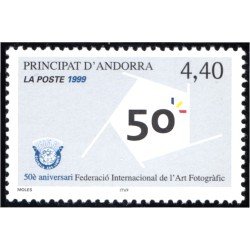 Andorra Francesa 521 1999 Arte fotografico MNH