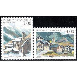 Andorra Francesa 519/20 1999 Conjuntos Históricos MNH