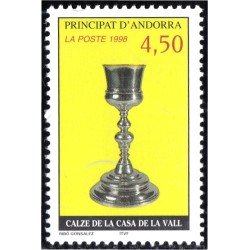 Andorra Francesa 506 1998 Cáliz de la casa de Vall MNH