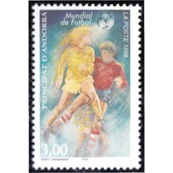 Andorra Francesa 503 1998 Mundial de Fútbol MNH