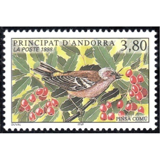Andorra Francesa 501 1998 Fauna Aves Birds  MNH