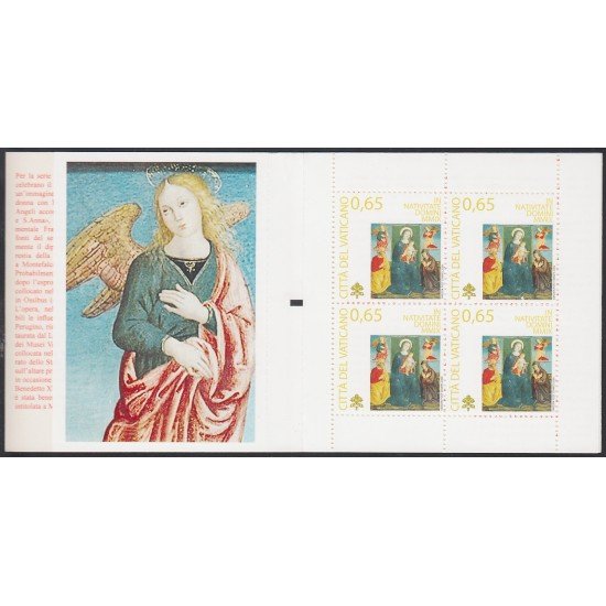 Vaticano 1513 2010 Navidad Christmas MNH Carnet Vaticano 1513 2010 Navidad Christmas MNH Carnet