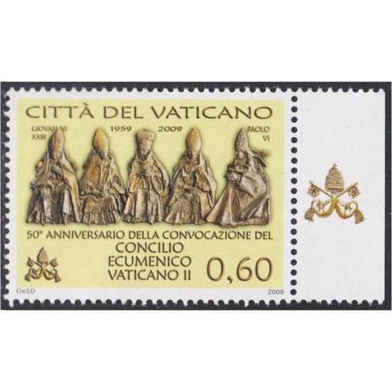 Vaticano 1511 2009 Concilio Ecuménico Vaticano MNH Vaticano 1511 2009 Concilio Ecuménico Vaticano MNH