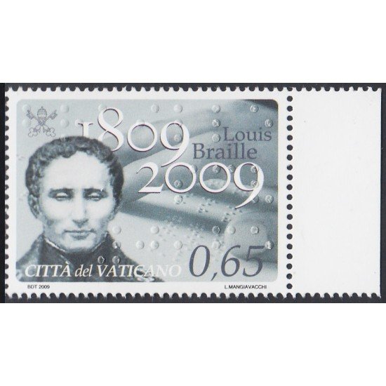 Vaticano 1510 2009 Luis Braile MNH Vaticano 1510 2009 Luis Braile MNH