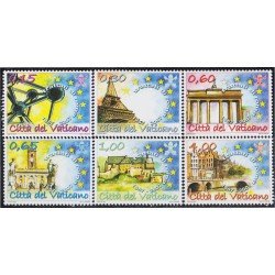 Vaticano 1438/43 2007 Tratado de Roma MNH