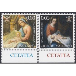 Vaticano 1533/34 2010 Navidad Christmas MNH