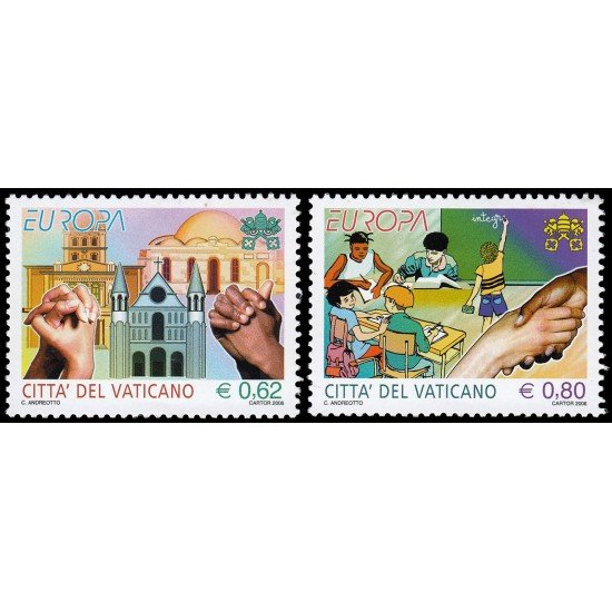 Vaticano 1396/97 2006 Europa Integración MNH