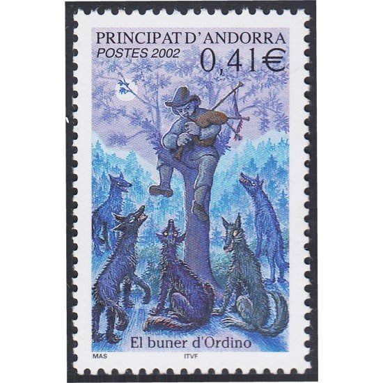 Andorra Francesa 589 2003 El buner de Ordino MNH