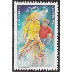Andorra Francesa 507 1998 Mundial de fútbol MNH