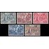 Vaticano 167/71 1951 XV Cent. Concilio Calcedonia MNH