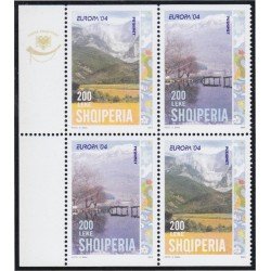 Albania 2703/04 2004 Europa Vacaciones MNH
