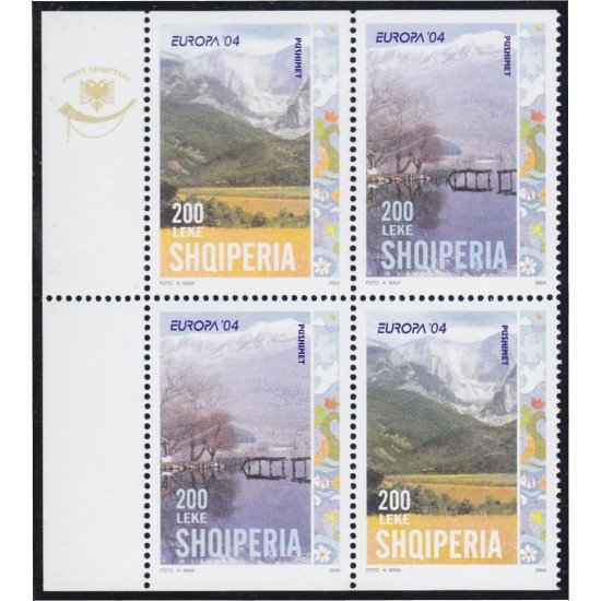 Albania 2703/04 2004 Europa Vacaciones MNH Albania 2703/04 2004 Europa Vacaciones MNH