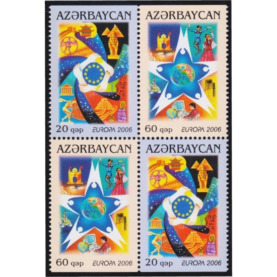 Azerbaijan 538/39 2006 Europa Fiestas y Festivales Nacionales MNH