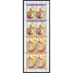 Armenia 468/69 2005 Minihojita Europa La Gastronomía MNH