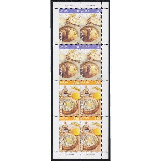 Armenia 468/69 2005 Minihojita Europa La Gastronomía MNH
