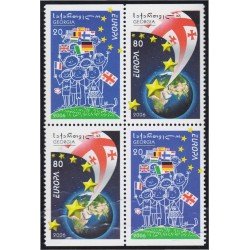 Georgia 409/10 2006 Europa La Integración MNH