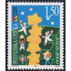 Bosnia y Herzegovina 152 2000 Columna de estrellas MNH Bosnia y Herzegovina 152 2000 Columna de estrellas MNH