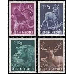 Austria Österreich 904/07 1959 Congreso Internacional de caza MNH