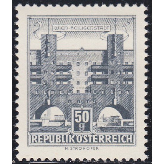 Austria Österreich 869AB 1957/65 Ciudad de Viena MNH Austria Österreich 869AB 1957/65 Ciudad de Viena MNH