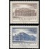 Austria Österreich 853/54 1955 Reconstrucción de Teatros de Viena MNH
