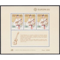 Madeira HB 6 1985 Europa Año Europeo de la Música  MNH