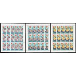 Rusia 4703/05 1980 Minihojita Intercosmos programa espacial con Hungría MNH 
