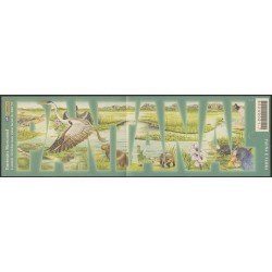 Brasil Brazil 2733 2001 Fauna y Flora de los Pantanos en carnet MNH Brasil Brazil 2733 2001 Fauna y Flora de los Pantanos en carnet MNH