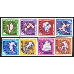Rumanía Romania 1984/91 1964 9º Juegos olímpicos de invierno MNH sin dentar Rumanía Romania 1984/91 1964 9º Juegos olímpicos de invierno MNH sin dentar