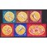 Rumanía  Romania 1804/13 1981 Medallas olímpicas MNH sin dentar