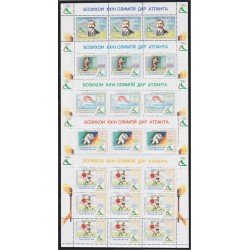 Tadjikistan 81/85 1996 Minihojita Atlanta 96 Juegos olímpicos MNH