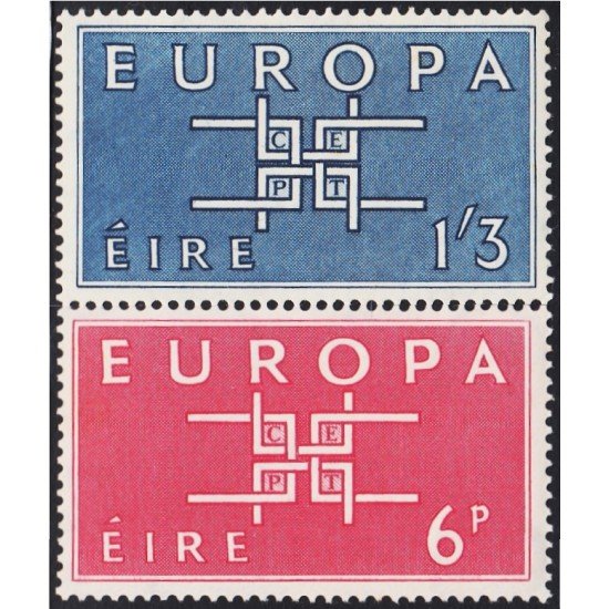 Irlanda 159/60 1963 Europa MNH Irlanda 159/60 1963 Europa MNH