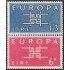 Irlanda 159/60 1963 Europa MNH