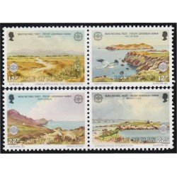 Man (isla de) 302/05 1986 Europa Protección de la naturaleza MNH