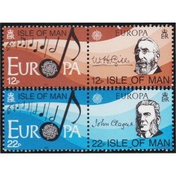 Man (isla de) 273/76 1985 Europa Año europeo de la música MNH