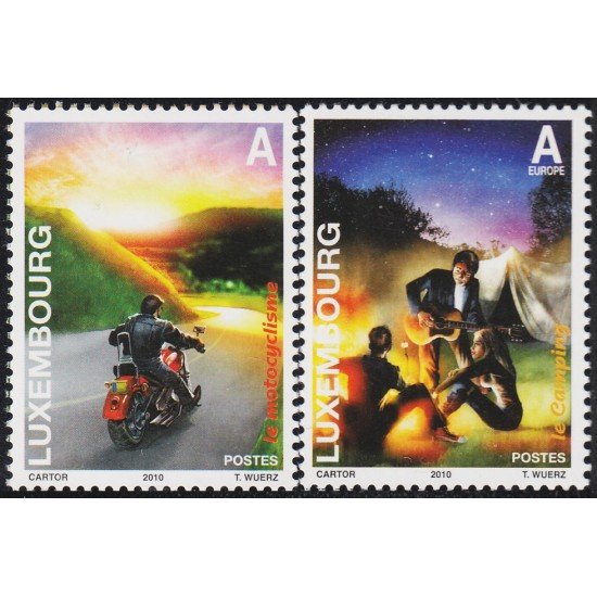 Luxemburgo 1809/10 2010 Ocio y libertad MNH Luxemburgo 1809/10 2010 Ocio y libertad MNH