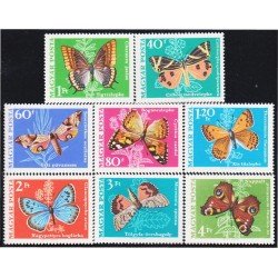 Hungría Hungary 2034/41 1969 Mariposas Butterflies MNH Hungría Hungary 2034/41 1969 Mariposas Butterflies MNH