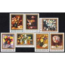 Hungría Hungary 2556/62 1977 Flores Flowers MNH Hungría Hungary 2556/62 1977 Flores Flowers MNH