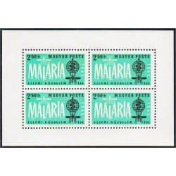 Hungría Hungary 1513 1962 Minihojita Erradicación del Paludismo MNH Hungría Hungary 1513 1962 Minihojita Erradicación del Paludismo MNH