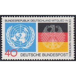 Alemania Federal 628 1973 La RFA miembro de la Naciones Unidas MNH Alemania Federal 628 1973 La RFA miembro de la Naciones Unidas MNH