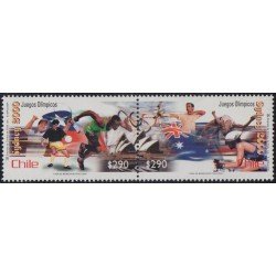 Chile 1552/53 2000 Juegos Olímpicos de Verano MNH Chile 1552/53 2000 Juegos Olímpicos de Verano MNH