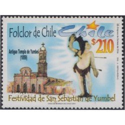 Chile 1575 2001 Folklore. Fiesta de San Sebastián de Yumbel MNH Chile 1575 2001 Folklore. Fiesta de San Sebastián de Yumbel MNH