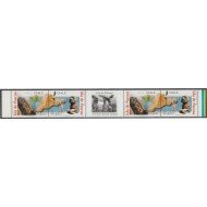 Chile 1586a/87a 2001 Isla de Pascua Entrecintas MNH