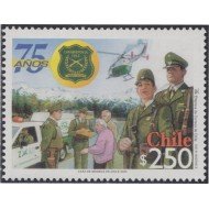 Chile 1630 2002 75 Años del Cuerpo de Policía Chileno MNH Chile 1630 2002 75 Años del Cuerpo de Policía Chileno MNH