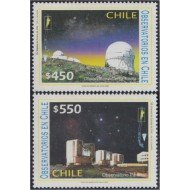Chile 1646/47 2002 Observatorios MNH Chile 1646/47 2002 Observatorios MNH